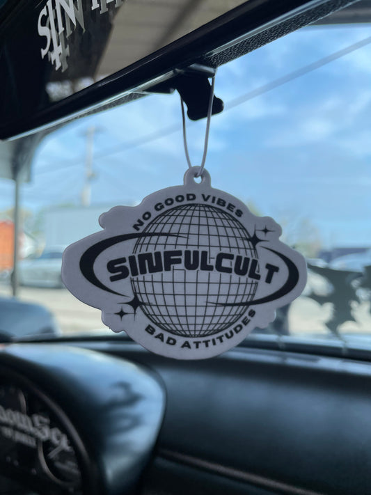 No Good Vibes Air Freshener