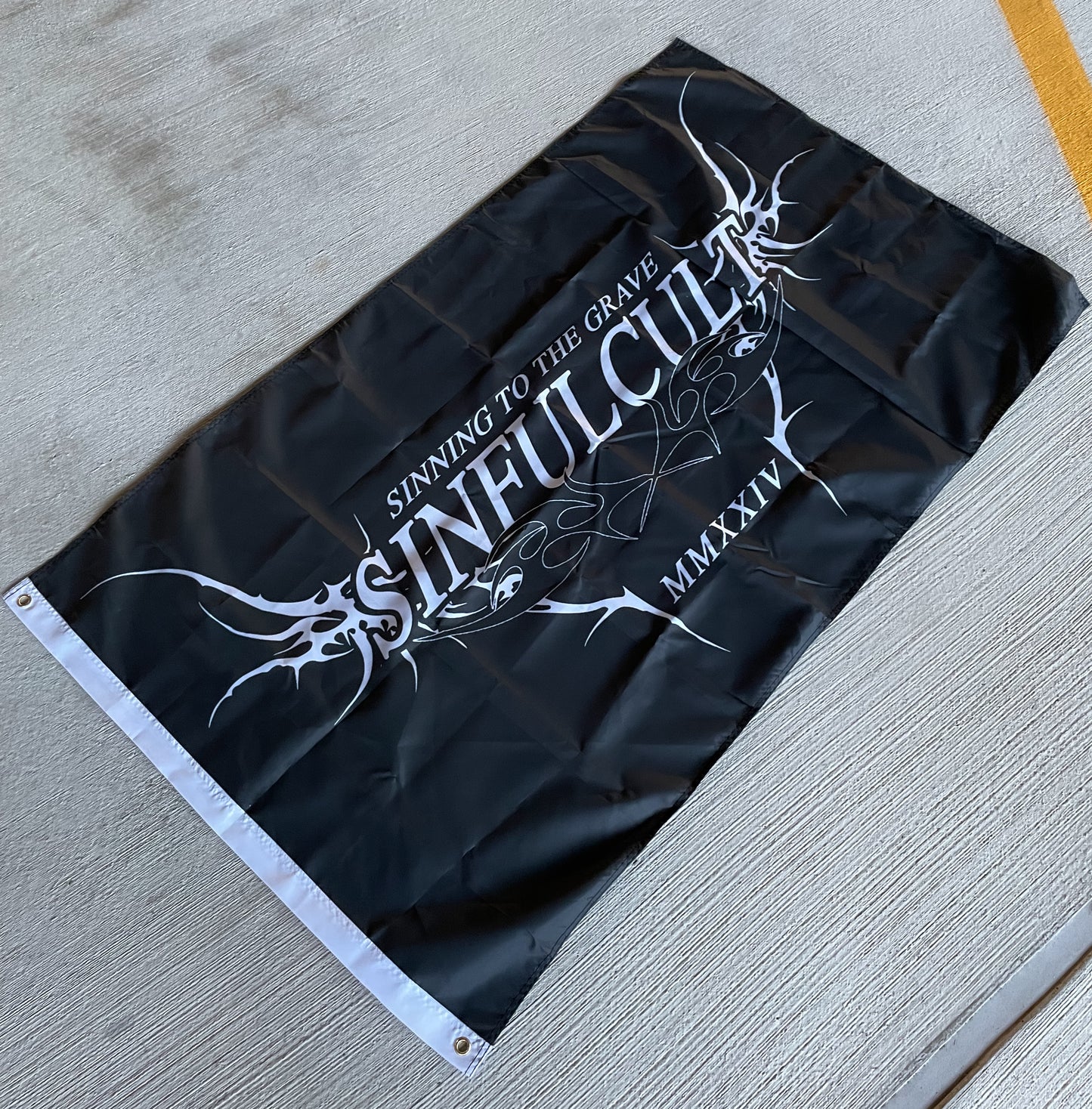 Cyber Tribal Garage Flag