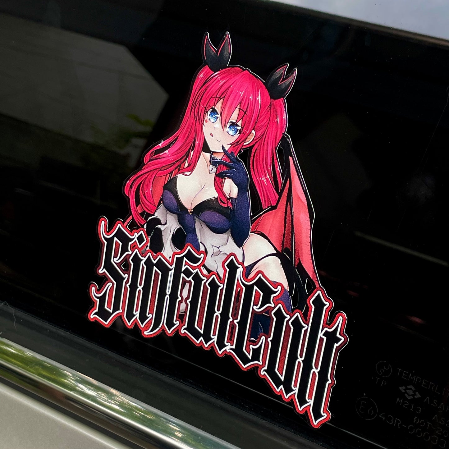 Gothic Waifu Sticker