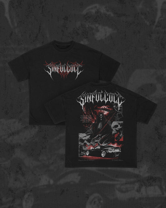 Death Blooms BRZ Oversized Tee