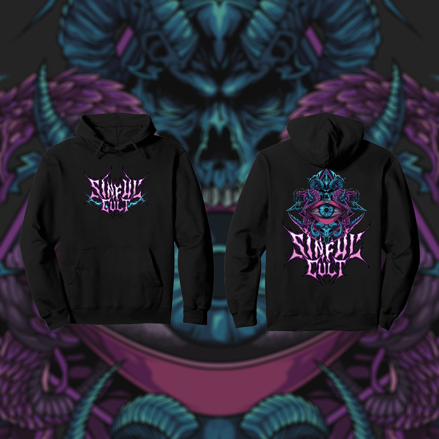 All Sinning Eye Hoodie