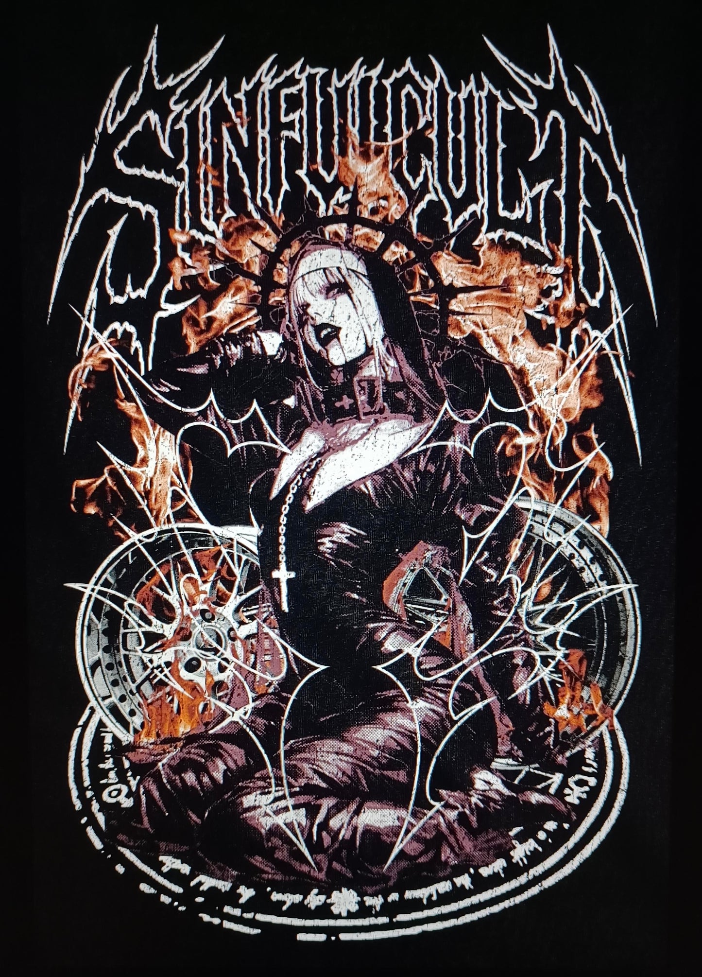 Gothic Nun Oversized Tee