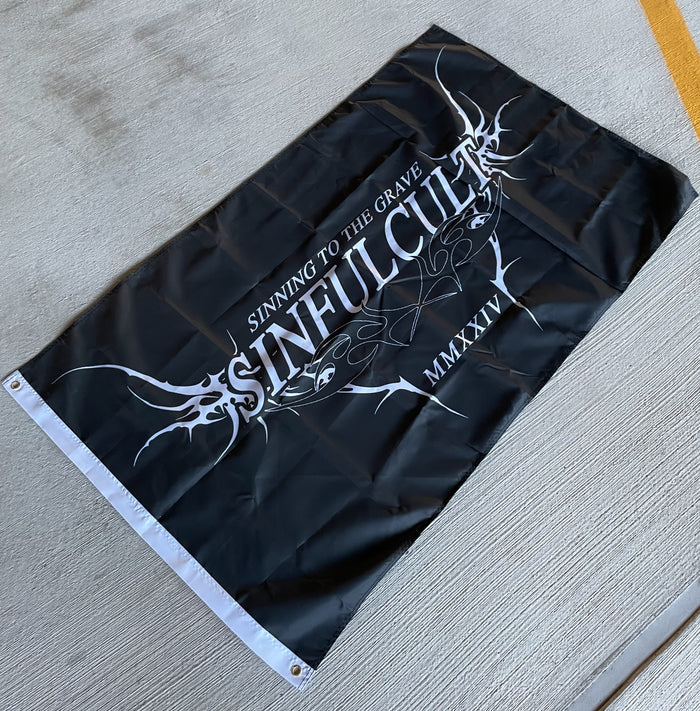 Cyber Tribal Garage Flag