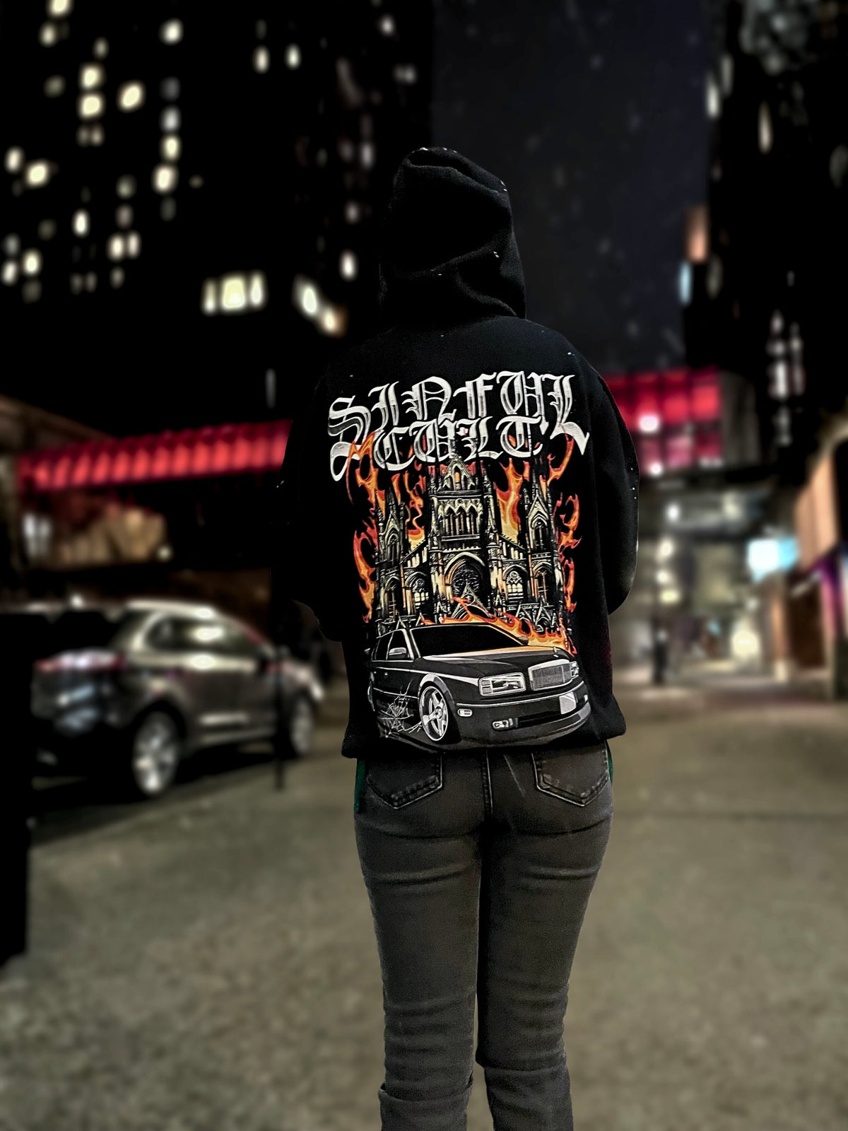 Burning Cathedral Hoodie