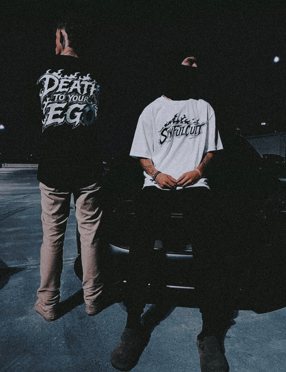 Death To Your Ego Oversized Tee
