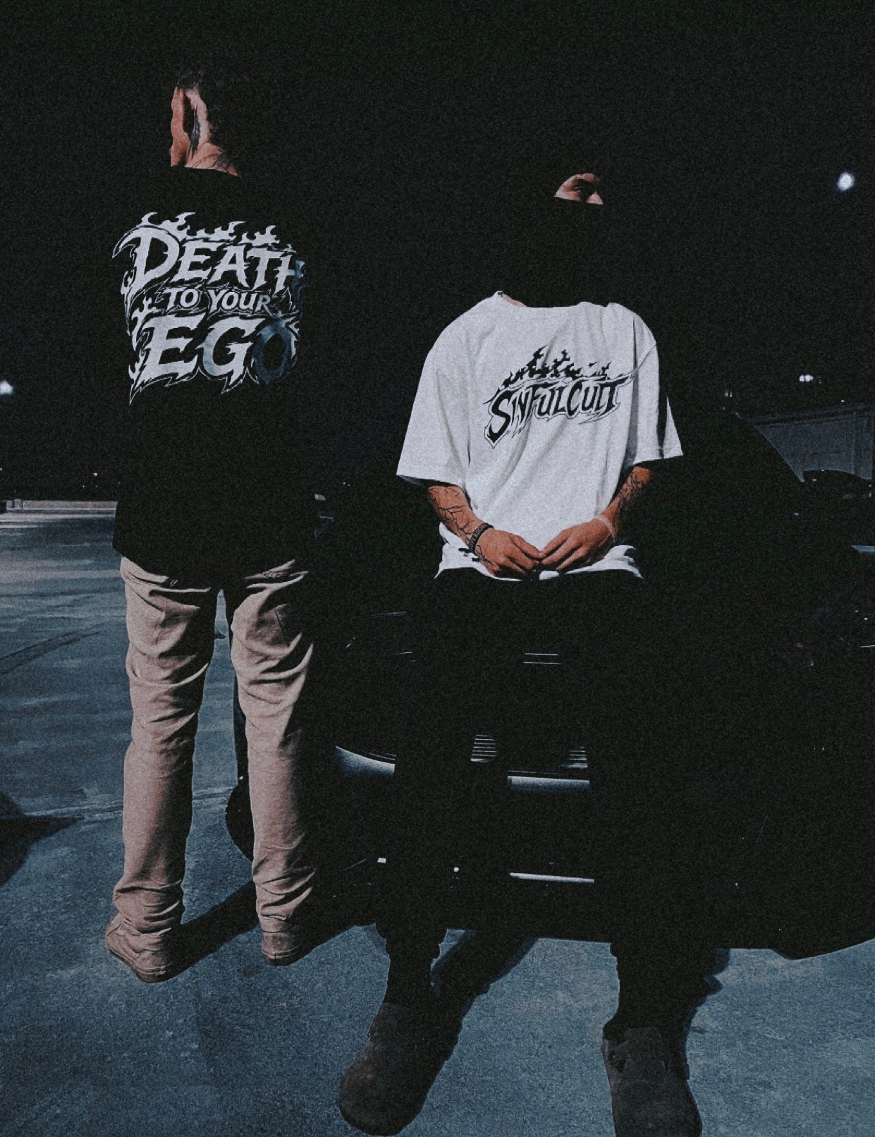 Death To Your Ego Oversized Tee