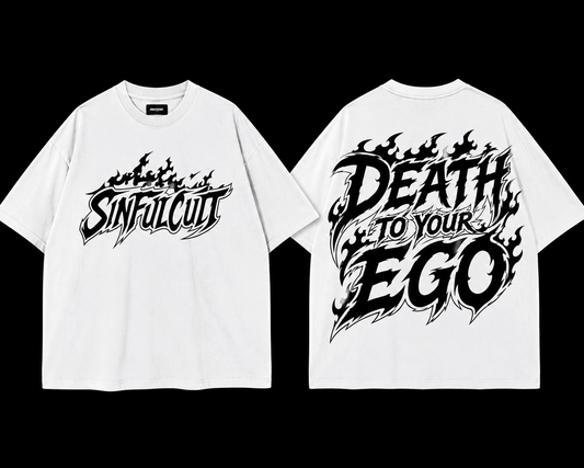 Death To Your Ego Oversized Tee