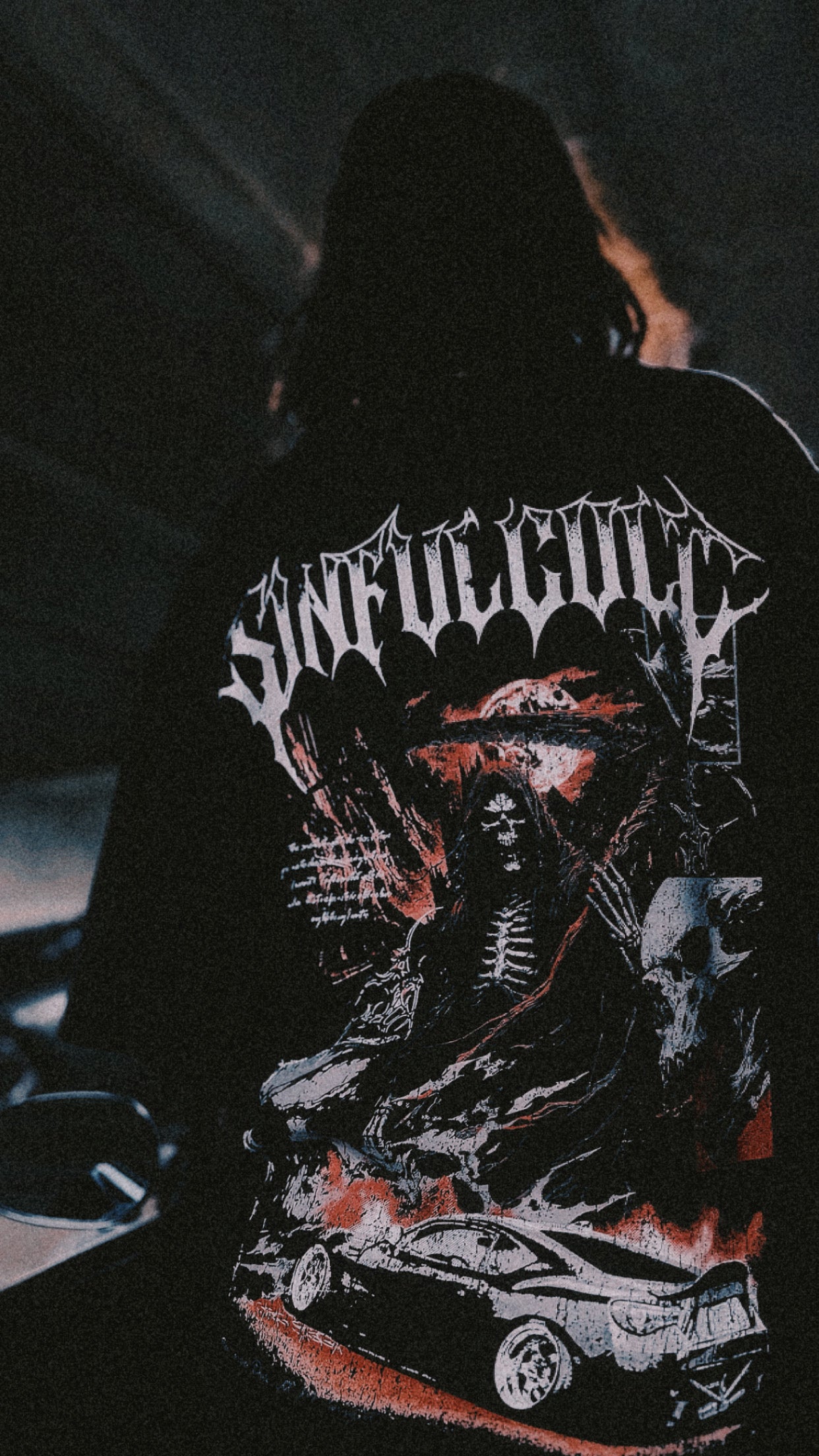 Death Blooms BRZ Oversized Tee