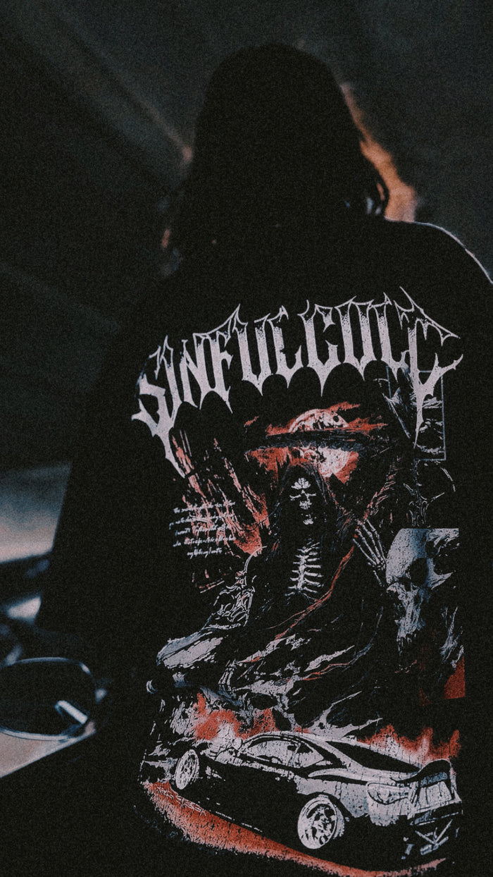 Death Blooms BRZ Oversized Tee